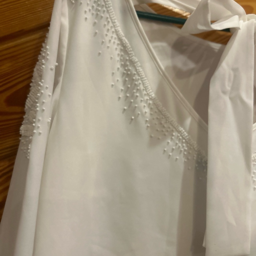 Antonio Melani beaded top with tie back - Picture 5 of 11